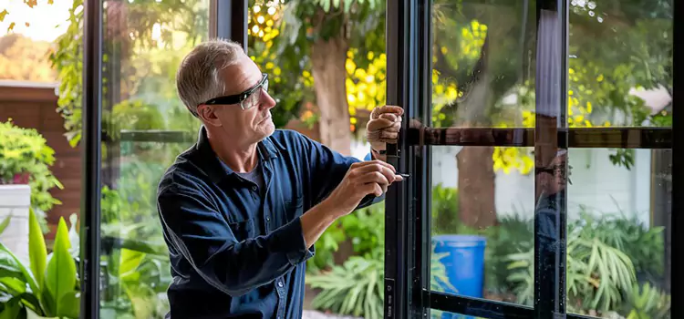 Replacing Sliding Door Lock Mount Prospect